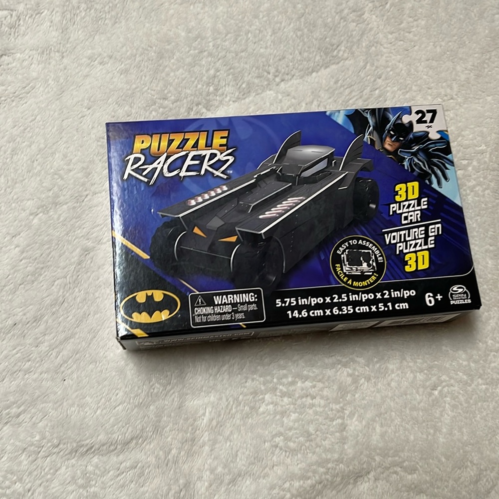 NIB Batman 3D Puzzle Car